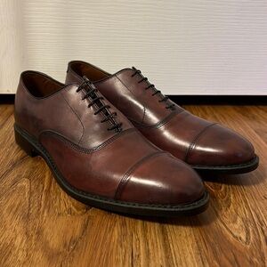 Allen Edmonds Park Avenue Cap-Toe Oxfords in Bordeaux color - Size 10D